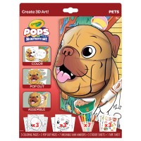 Crayola POPS 3-D Activity Set Pets