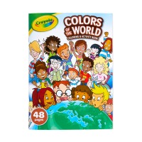 Crayola Colors of the World Coloring & Activity Book 48 Pages