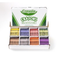 Crayola Large Crayon Classpack 400 Pieces White Box