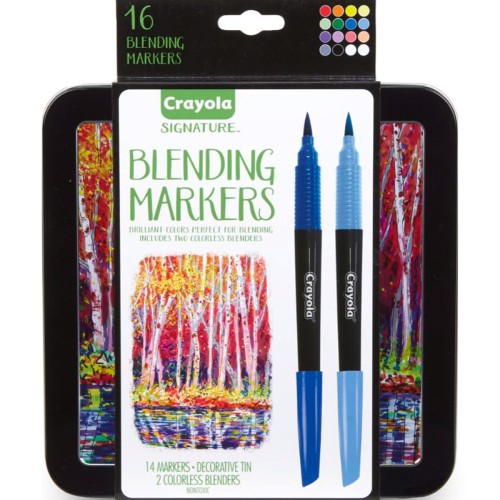 Crayola Signature Blending Markers 16 Pieces Crayola Signature Blending Markers 16 Pieces