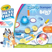 Crayola Color Wonder Magic Light Up Stamper Kit Bluey