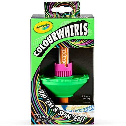 Crayola Colourwhirls Spin Art Toy Neon Crayola Colourwhirls Spin Art Toy Neon