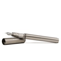 FWP Fountain Pen Aluminium Carousel Highland Smoke Fine