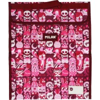 Milan Homework Bag Extra Large 370 x 450mm School Days Pink