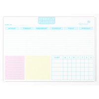 Silvine Get It Done Weekly Planner A4 52 Sheets