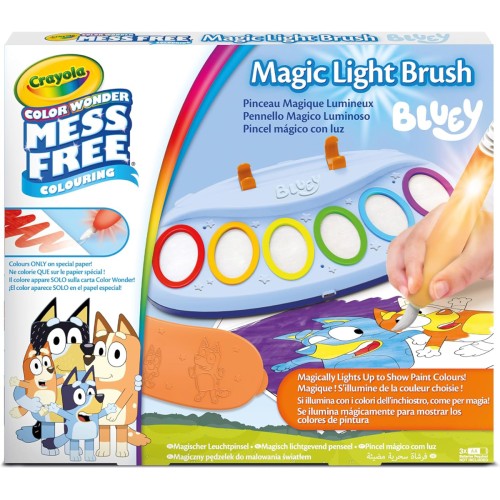 Crayola Color Wonder Magic Light Brush Bluey Crayola Color Wonder Magic Light Brush Bluey