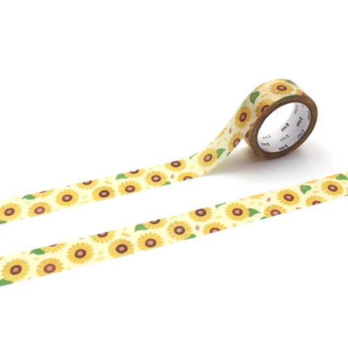 MT Washi Tape 15mm x 5m Maruichikyu Sunflower MT Washi Tape 15mm x 5m Maruichikyu Sunflower