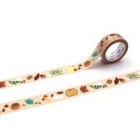 MT Washi Tape 15mm x 5m Léa Maupetit Golden Autumn