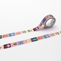 MT Washi Tape 15mm x 5m Polly Fern Flower