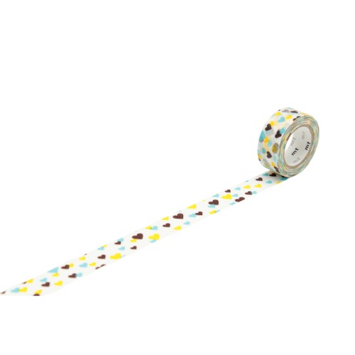 MT Washi Tape 15mm x 7m Kids Motif Heart MT Washi Tape 15mm x 7m Kids Motif Heart