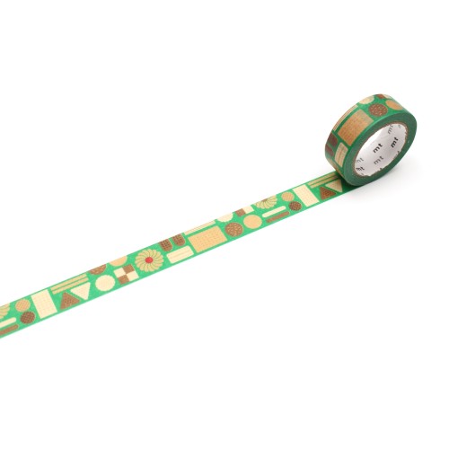 MT Washi Tape 15mm x 7m EX Geometry Cookie MT Washi Tape 15mm x 7m EX Geometry Cookie