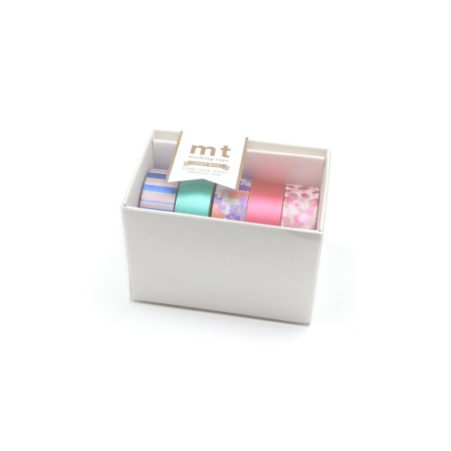 MT Washi Tape Gift Box 5 Rolls Bright MT Washi Tape Gift Box 5 Rolls Bright