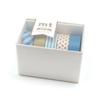 MT Washi Tape Gift Box 5 Rolls Grayish