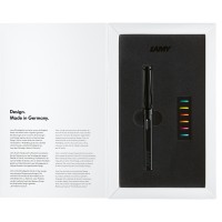 Lamy Safari LE Fountain Pen All Black Multi E/Fine (0B2)