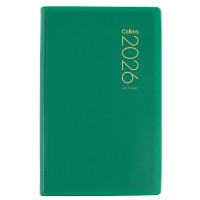 Collins Diary A71P Green Even Year