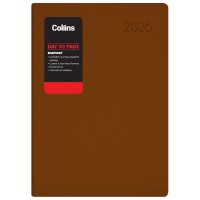 Collins Rhapsody A41 Day To Page Diary Even Year Cappuccino