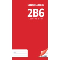 Warwick Lecture Book 2B6 94 Leaf Ruled 7mm 330x205mm