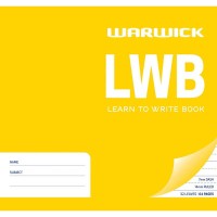 Warwick Learn To Write LWB 32 Leaf Dashed 7mm Ruled 14mm 198x210mm