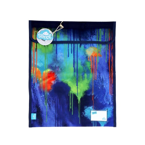 Spencil Colour Drip Homework Bag Extra Large 370 x 450mm Spencil Colour Drip Homework Bag Extra Large 370 x 450mm