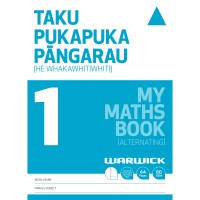 Warwick My Maths Book 1 10mm Quad Alternating Pages
