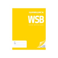 Warwick Senior Writing WSB 40 Leaf Dashed 5mm Ruled 10mm 255x205mm