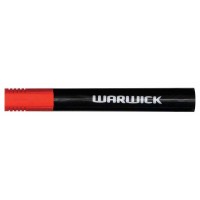 Warwick Marker Red Bullet Tip Permanent Box 12