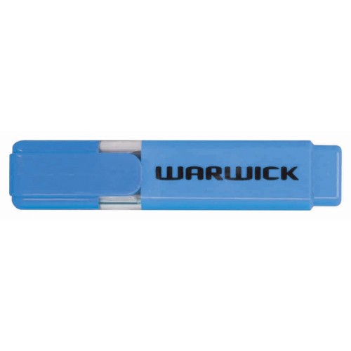 Warwick Highlighter Stubby Blue Warwick Highlighter Stubby Blue