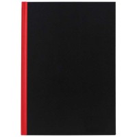 Milford Notebook Red & Black A6 100lf