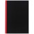 Milford Notebook Red & Black A6 100lf