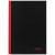 Milford Notebook Indexed Red & Black A6 100lf
