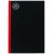 Milford Notebook A5 7Mm 68gsm With Margin Red & Black 100lf