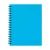 Collins Notebook Wiro 225x175 Sky Blue 100 Leaf Side Opening