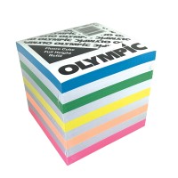 Olympic Memo Cube Fluoro Full Height Refill