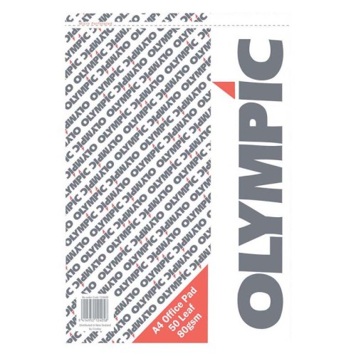 Olympic Pad A4 Office 50 Leaf 80gsm Olympic Pad A4 Office 50 Leaf 80gsm