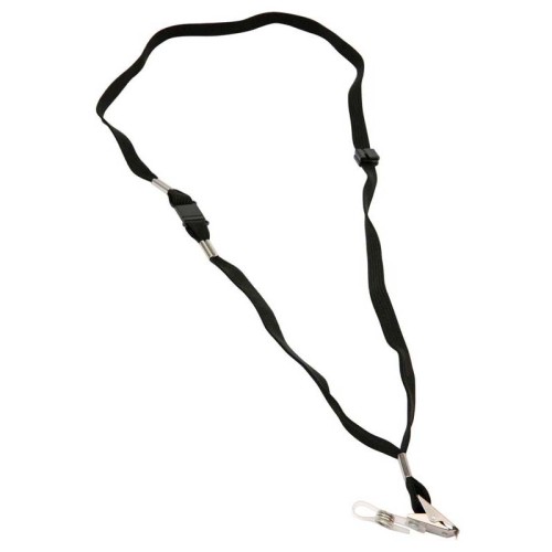 Dixon Lanyard Black Pack 10 Flat Dixon Lanyard Black Pack 10 Flat