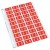 Codafile Label Numeric 8 25mm Pack 5 Sheets