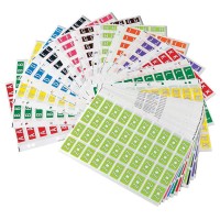 Codafile Label Alpha Miniset A-Z 25mm Pack 26 Sheets