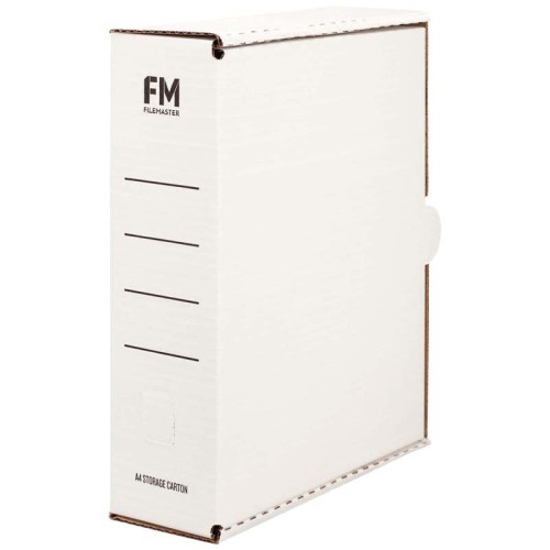FM Storage Carton White A4 333x255x90mm 900/Pallet FM Storage Carton White A4 333x255x90mm 900/Pallet