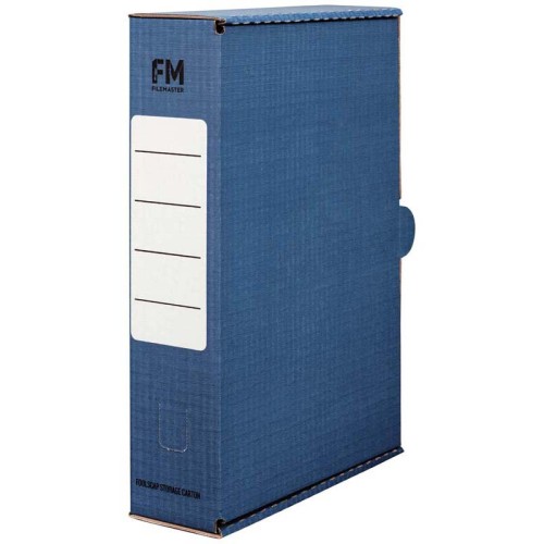 FM Storage Carton Blue Foolscap FM Storage Carton Blue Foolscap