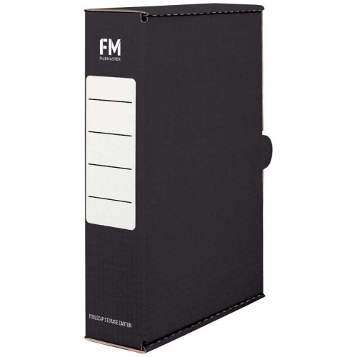FM Storage Carton Black Foolscap FM Storage Carton Black Foolscap