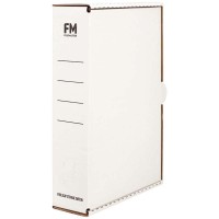 FM Storage Carton White Foolscap Pack of 5