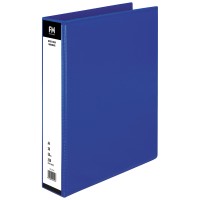 FM Binder Overlay A4 3/38 Blue Insert Cover