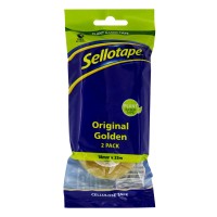 Sellotape 3274 Cellulose 2-Pack 18mmx33m