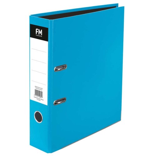 FM Binder Vivid Ice Blue A4 Lever Arch FM Binder Vivid Ice Blue A4 Lever Arch
