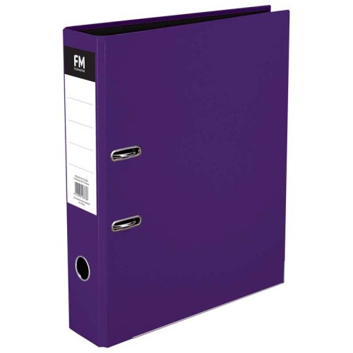 FM Binder Vivid Passion Purple Foolscap Lever Arch FM Binder Vivid Passion Purple Foolscap Lever Arch