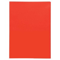 FM Presentation Folder Matte Red Double Pocket 10 Pack 240gsm