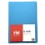 FM File Folder Blue 50 Pack Foolscap