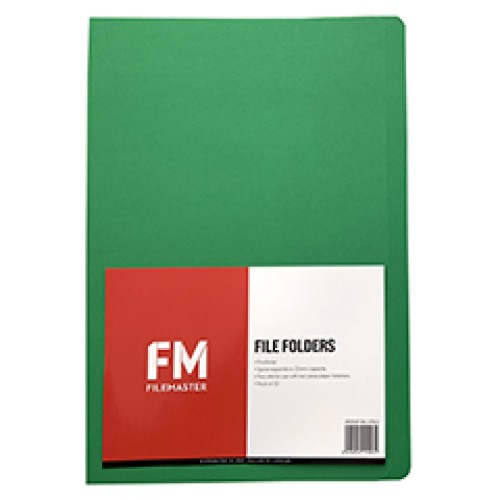 FM File Folder Green 50 Pack Foolscap FM File Folder Green 50 Pack Foolscap