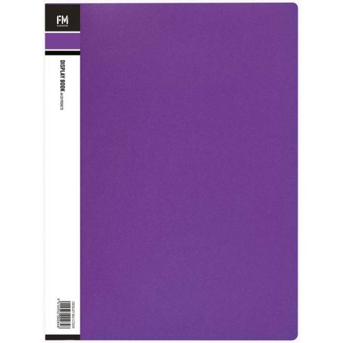 FM Display Book Vivid A4 Passion Purple 20 Pocket FM Display Book Vivid A4 Passion Purple 20 Pocket