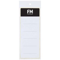FM Label Lever Arch Spine 10 Pack 65mmx174mm